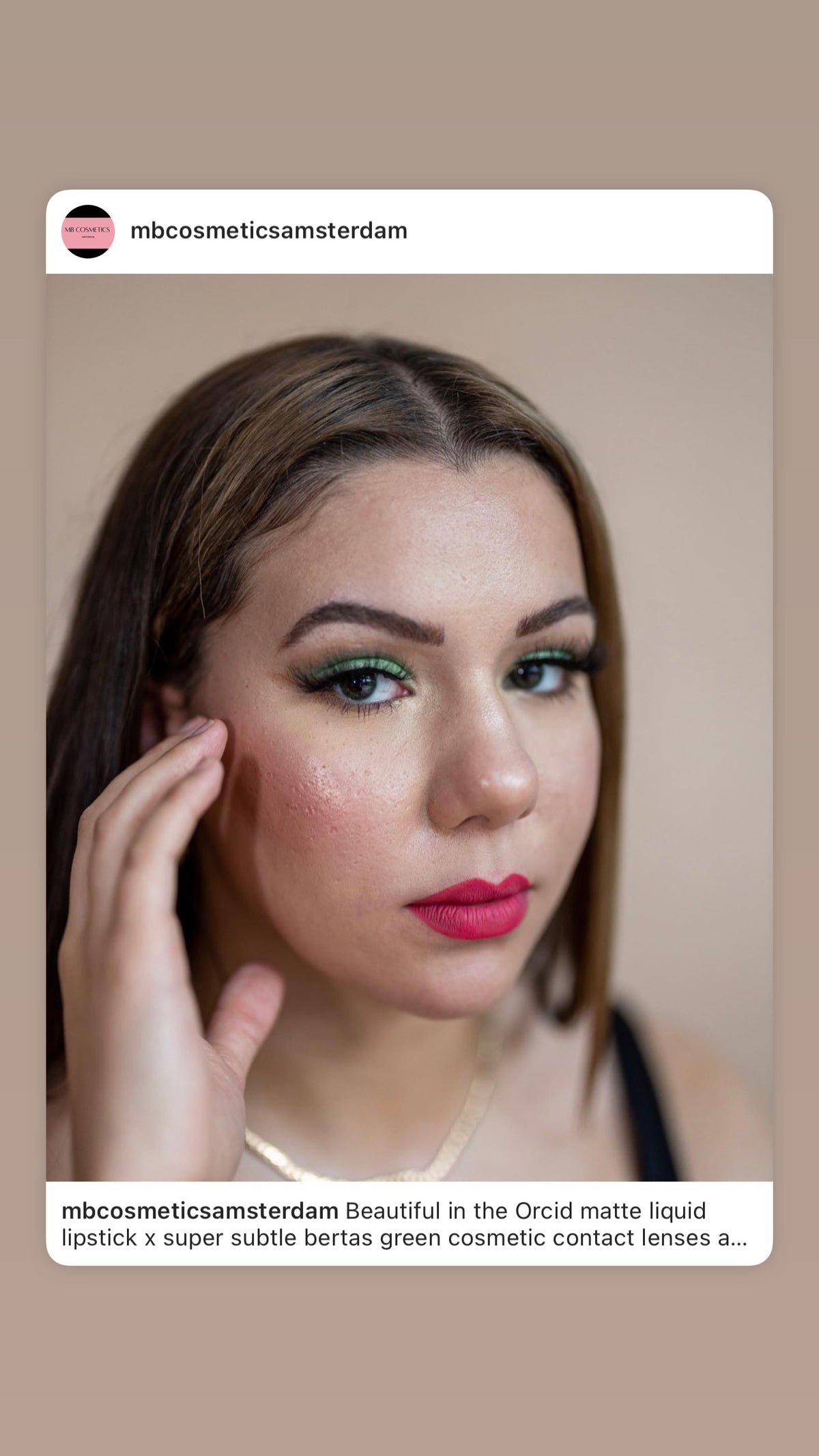 MB COSMETICS AMSTERDAM MATTE LIQUID LIPSTICK