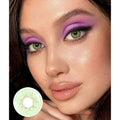 MB COSMETICS AMSTERDAM BERTAS GREEN COLORED COSMETIC LENSES