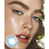 MB COSMETICS AMSTERDAM BRILLIANT BLUE COLORED COSMETIC LENSES