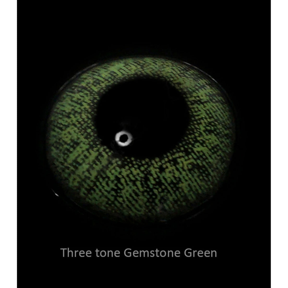 MB COSMETICS AMSTERDAM BERTAS GREEN COLORED COSMETIC LENSES