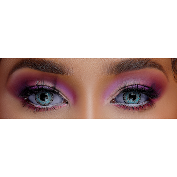 MB COSMETICS AMSTERDAM STERLING GREY COLORED CONTACT LENSES