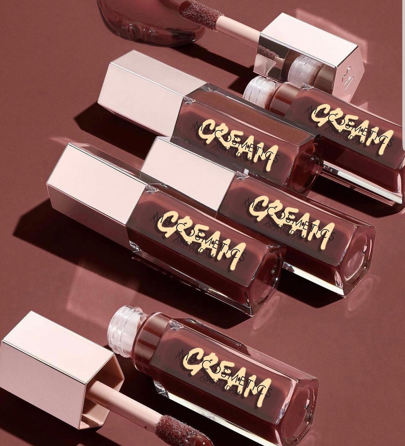 MB COSMETICS AMSTERDAM LIPGLOSS BOMB CREAMS