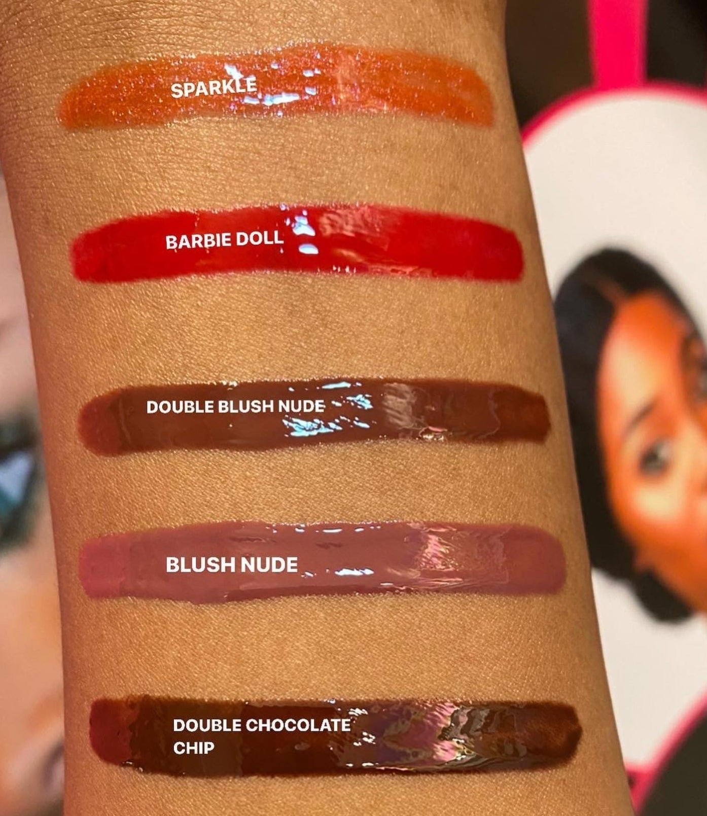 MB COSMETICS AMSTERDAM LIPGLOSS BOMB CREAMS