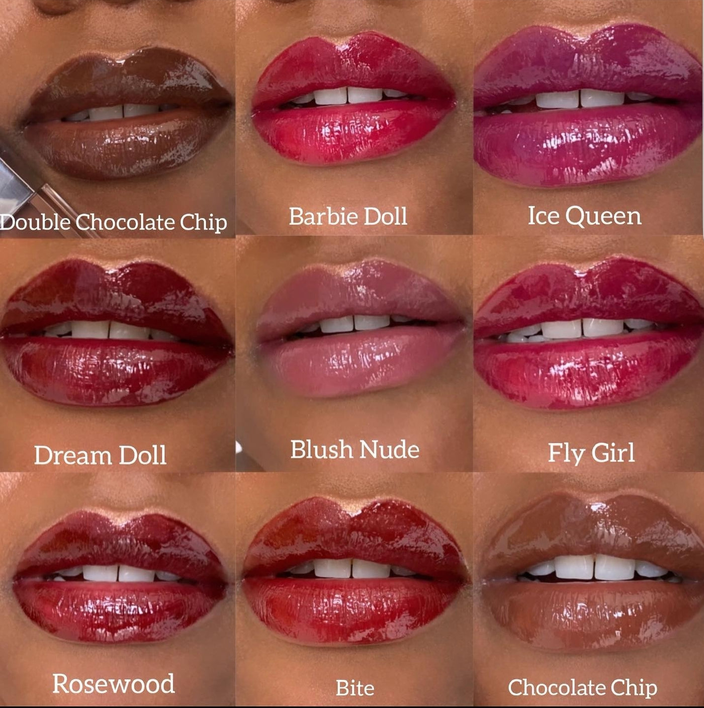 MB COSMETICS AMSTERDAM LIPGLOSS BOMB CREAMS