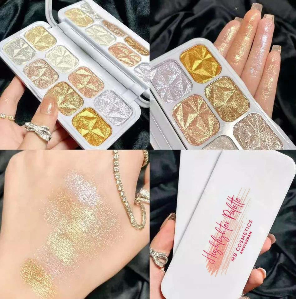MB COSMETICS AMSTERDAM HIGHLIGHTER PALLETTE
