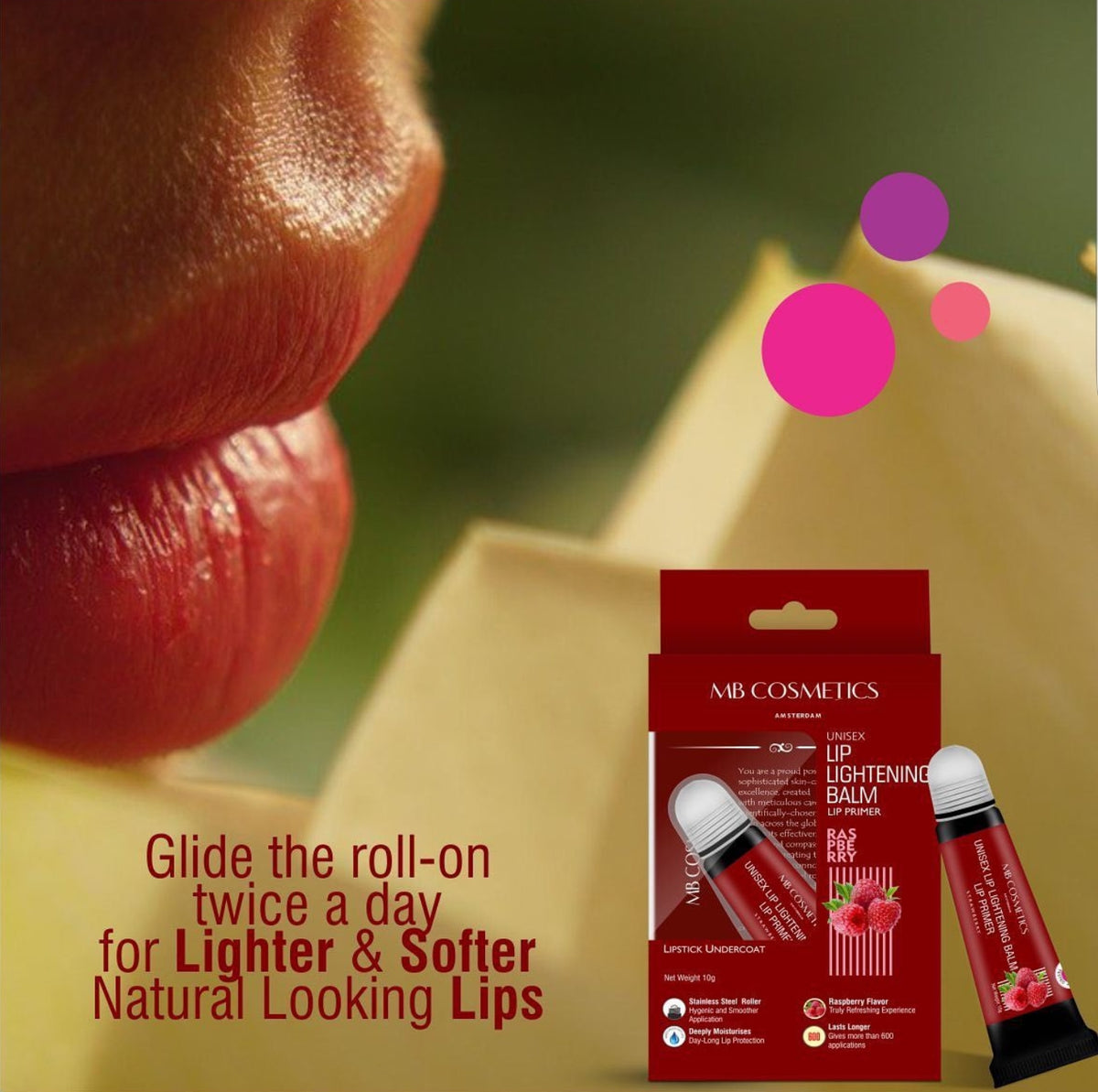 MB COSMETICS AMSTERDAM LIP LIGHTENING BALM